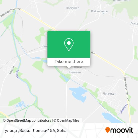 улица „Васил Левски“ 5А map