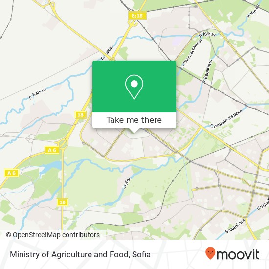 Ministry of Agriculture and Food map