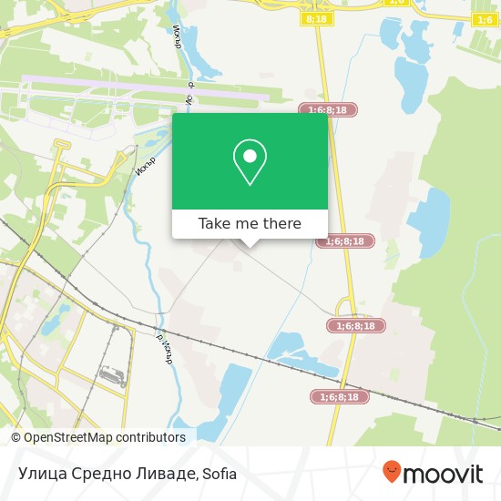 Улица Средно Ливаде map