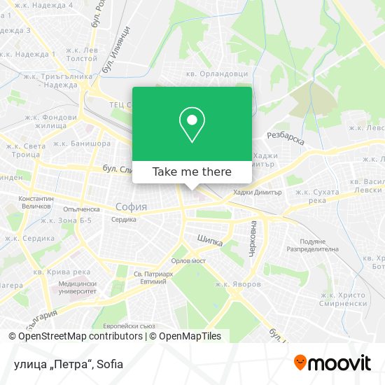 улица „Петра“ map