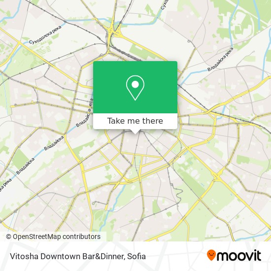 Vitosha Downtown Bar&Dinner map