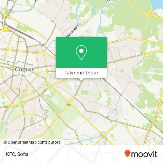 KFC map