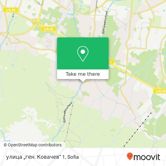улица „ген. Ковачев“ 1 map