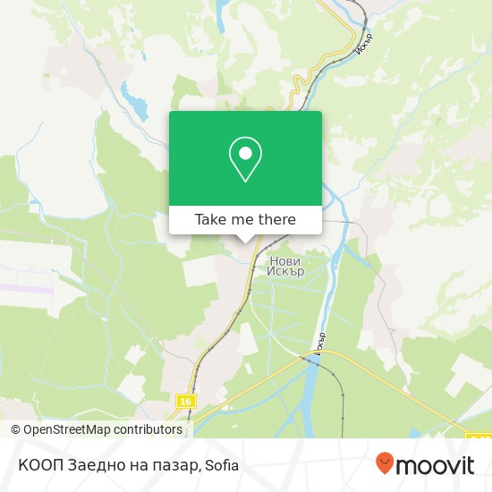 КООП Заедно на пазар map