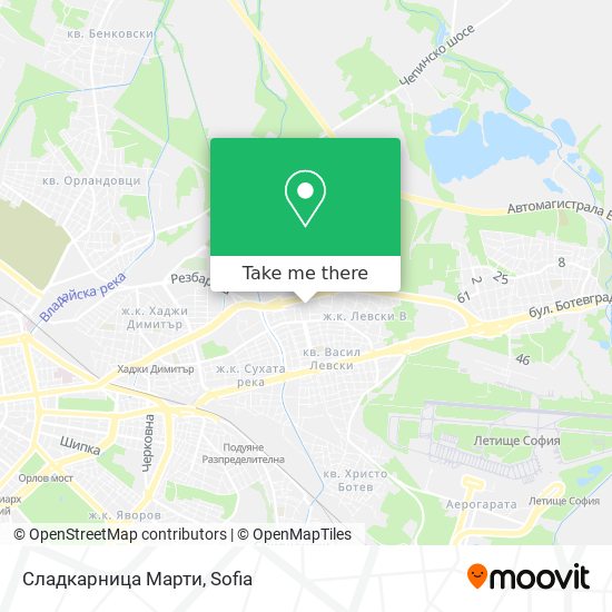 Сладкарница Марти map
