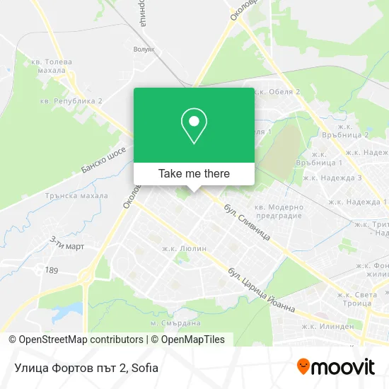Карта Улица Фортов път 2