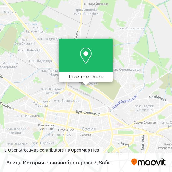 Улица История славянобългарска 7 map