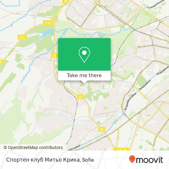 Спортен клуб Митьо Крика map