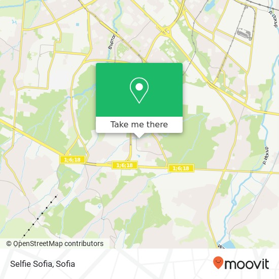 Selfie Sofia map