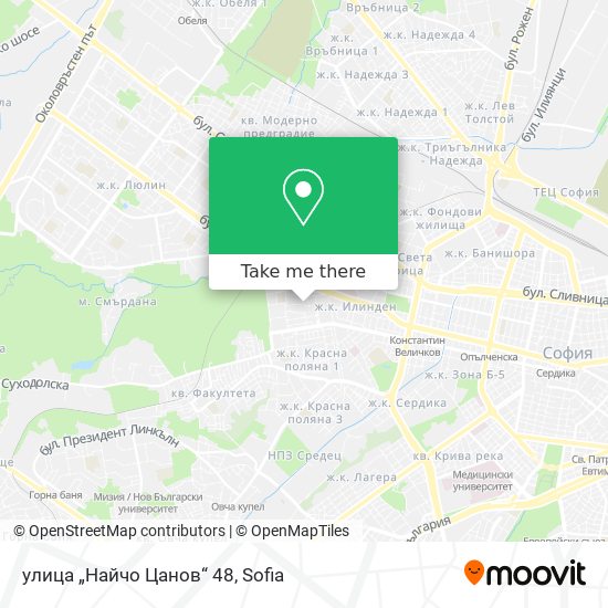 улица „Найчо Цанов“ 48 map
