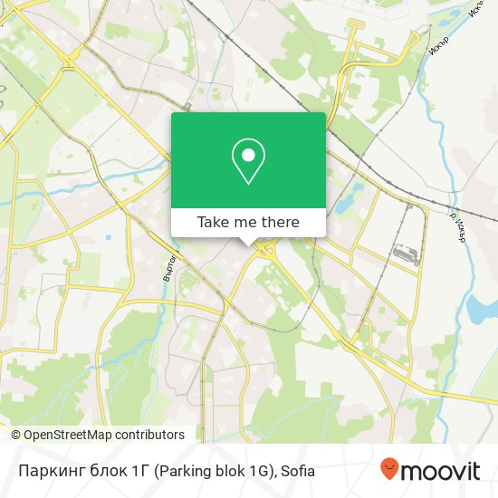 Паркинг блок 1Г (Parking blok 1G) map