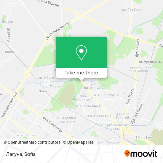 Лагуна map