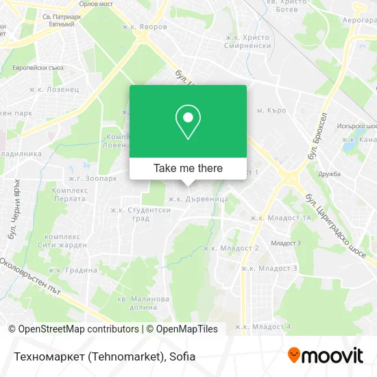 Карта Техномаркет (Tehnomarket)