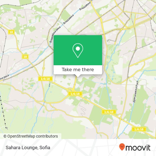 Sahara Lounge map