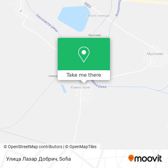 Улица Лазар Добрич map