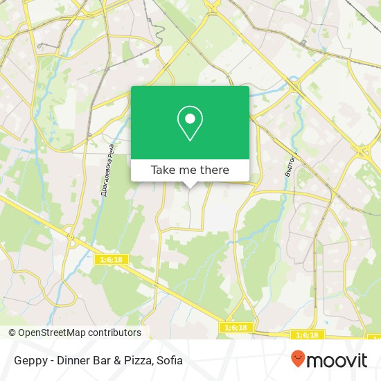 Карта Geppy - Dinner Bar & Pizza