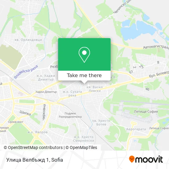 Улица Велбъжд 1 map