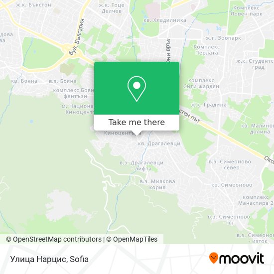 Улица Нарцис map