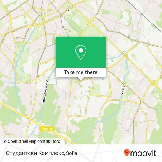 Студентски Комплекс map