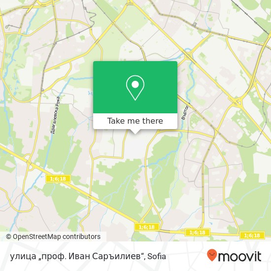 улица „проф. Иван Саръилиев“ map