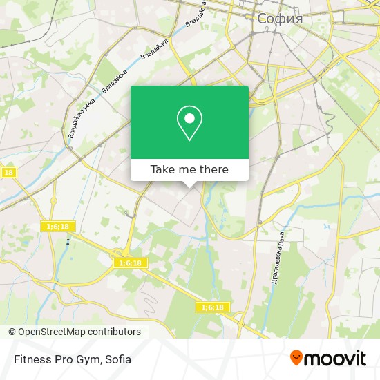 Fitness Pro Gym map