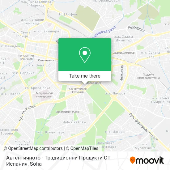 Карта Автентичното - Традиционни Продукти ОТ Испания