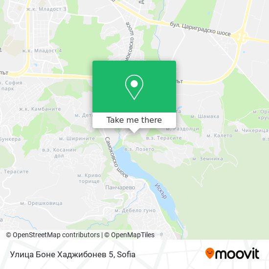 Улица Боне Хаджибонев 5 map