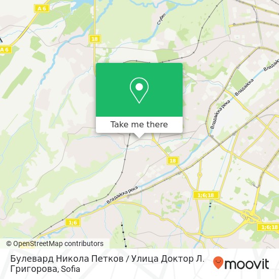 Карта Булевард Никола Петков / Улица Доктор Л. Григорова