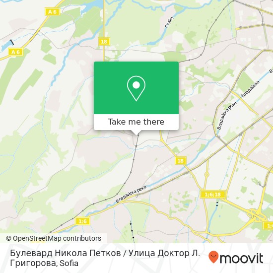 Булевард Никола Петков / Улица Доктор Л. Григорова map