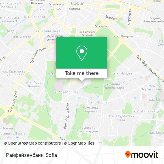 Райфайзенбанк map
