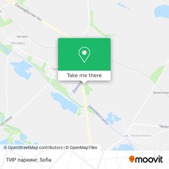 ТИР паркинг map