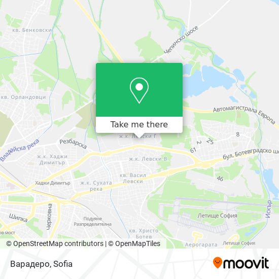 Варадеро map
