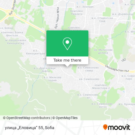 улица „Еловица“ 55 map