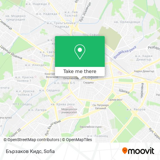 Бързаков Кидс map