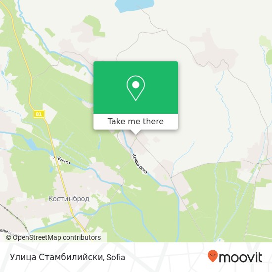 Улица Стамбилийски map