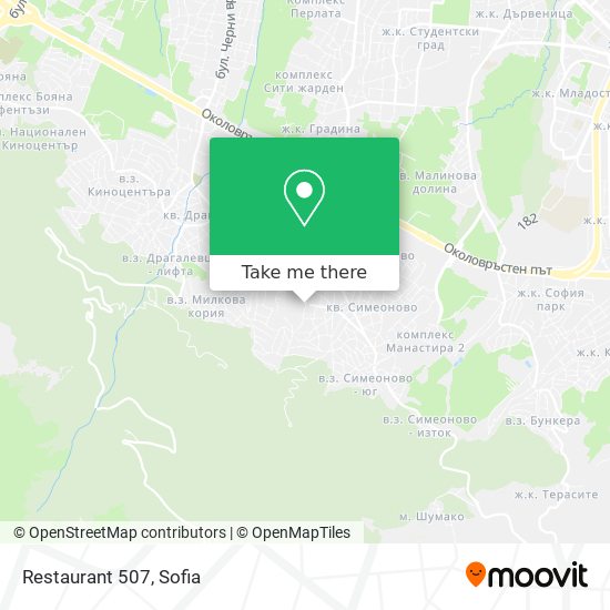 Restaurant 507 map