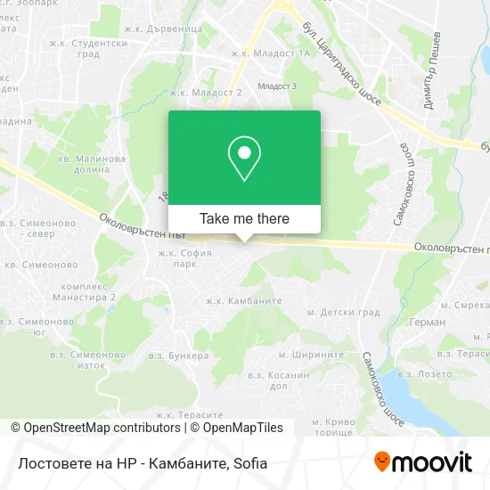 Карта Лостовете на HP - Камбаните