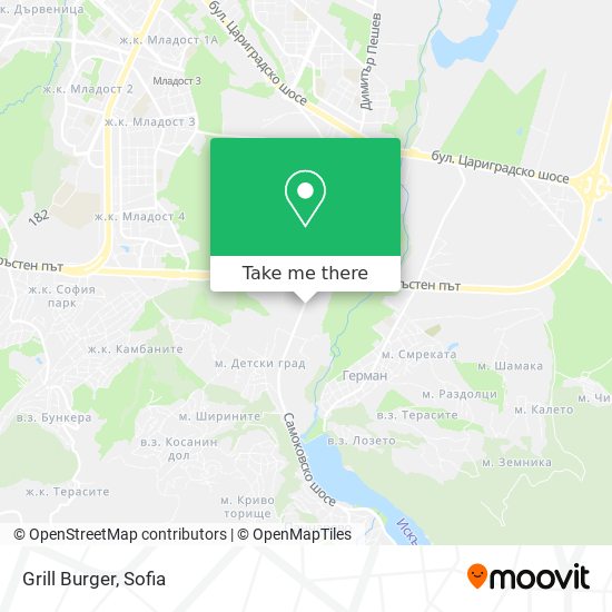 Grill Burger map