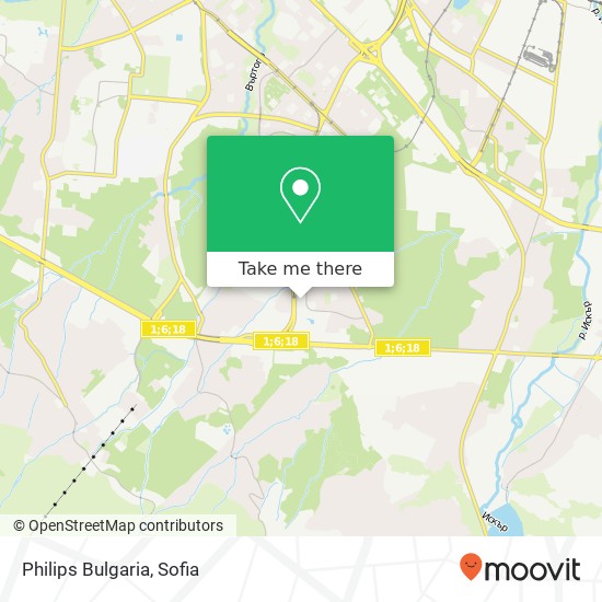Карта Philips Bulgaria