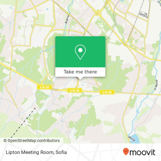 Lipton Meeting Room map