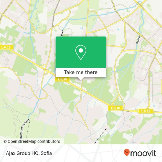 Карта Ajax Group HQ