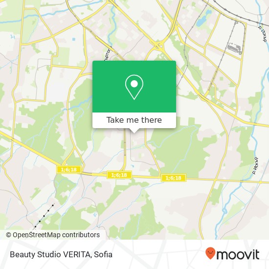 Beauty Studio VERITA map