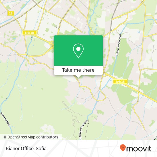 Bianor Office map