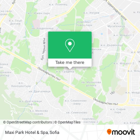Maxi Park Hotel & Spa map