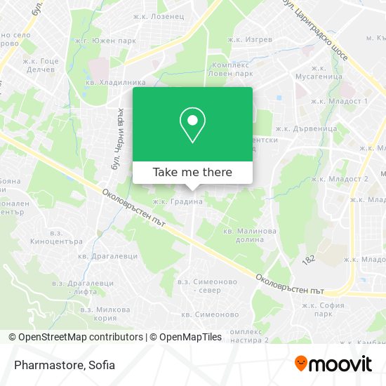 Pharmastore map