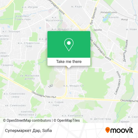 Карта Супермаркет Дар
