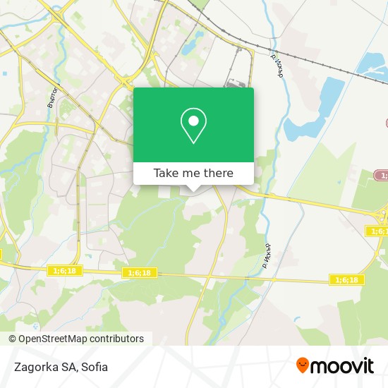 Zagorka SA map