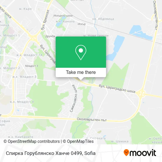 Карта Спирка Горублянско Ханче 0499