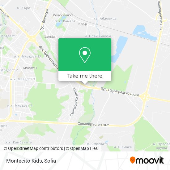 Карта Montecito Kids