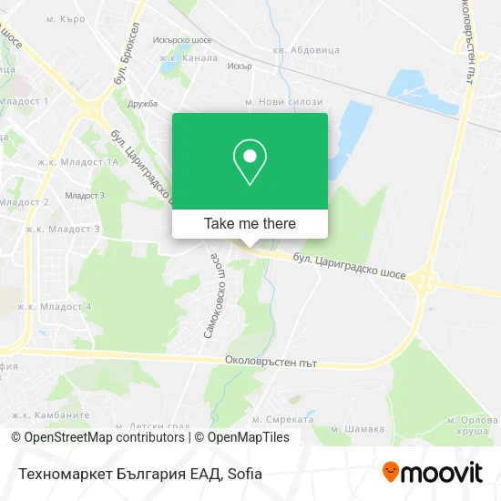 Карта Техномаркет България ЕАД